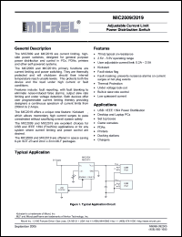 Click here to download MIC2019YM6 Datasheet