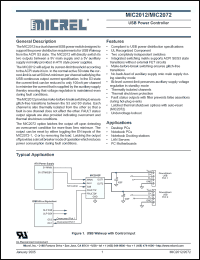 Click here to download MIC2012YM Datasheet