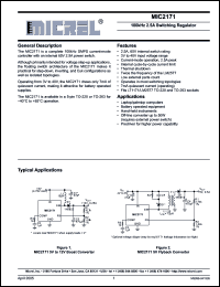 Click here to download MIC2171WT Datasheet