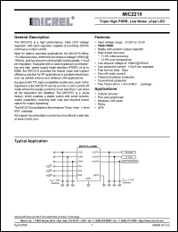 Click here to download MIC2215-MMMYML Datasheet