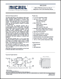 Click here to download MIC2245 Datasheet