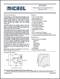 Click here to download MIC2289CYD5 Datasheet