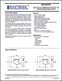 Click here to download MIC2293-15BML Datasheet