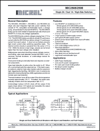 Click here to download MIC2506YM Datasheet