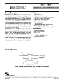 Click here to download MIC2544-2YM Datasheet