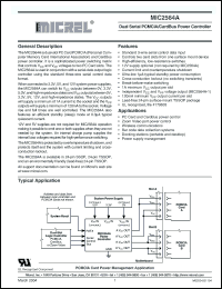 Click here to download MIC2564A-0YTS Datasheet