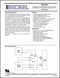 Click here to download MIC2566-1YM Datasheet