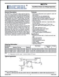 Click here to download MIC2774L-31BM5 Datasheet