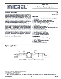 Click here to download MIC284-0YM Datasheet