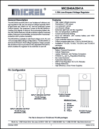 Click here to download MIC2940A-3.3WT Datasheet