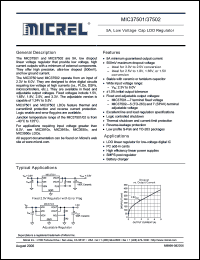 Click here to download MIC37502WR Datasheet