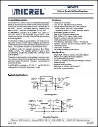 Click here to download MIC4576WT Datasheet