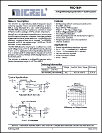 Click here to download MIC4684YM Datasheet