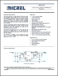 Click here to download MIC4722 Datasheet