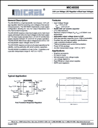 Click here to download MIC49300-1.2WR Datasheet
