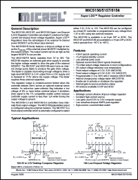 Click here to download MIC5158YM Datasheet