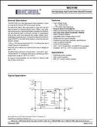 Click here to download MIC5190BML Datasheet