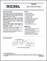 Click here to download MIC5205-3.0YM5 Datasheet