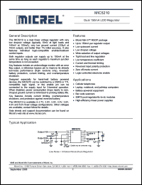 Click here to download MIC5210-MPYMM Datasheet