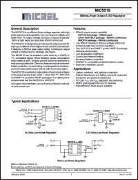 Click here to download MIC5219-2.8BML Datasheet