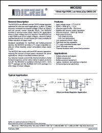 Click here to download MIC5252-2.85YM5 Datasheet