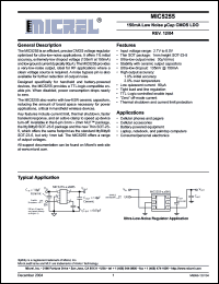 Click here to download MIC5255-2.75YM5 Datasheet