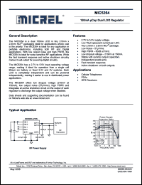 Click here to download MIC5264-JGYML Datasheet