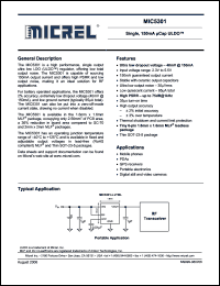 Click here to download MIC5301-2.85YD5 Datasheet