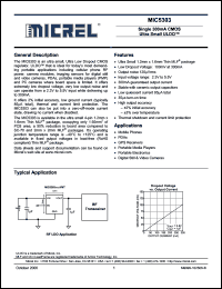Click here to download MIC5303-1.8YMT Datasheet