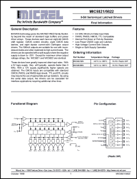 Click here to download MIC5822 Datasheet