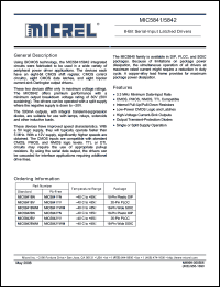 Click here to download MIC5842YWM Datasheet