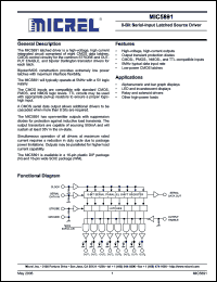 Click here to download MIC5891YWM Datasheet