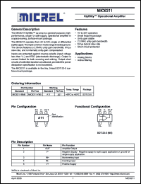 Click here to download MIC6211-YM5 Datasheet