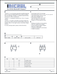 Click here to download MIC7111YM5 Datasheet