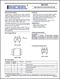 Click here to download MIC7300YM5 Datasheet