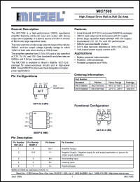 Click here to download MIC7300YMM Datasheet