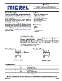 Click here to download MIC920 Datasheet