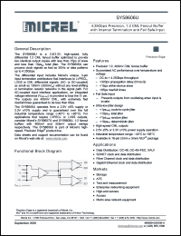 Click here to download SY58606UMG Datasheet