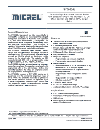 Click here to download SY58626LMH Datasheet