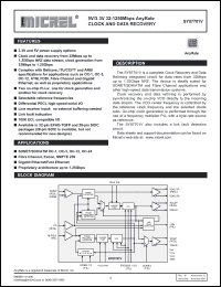 Click here to download SY87701VZH Datasheet