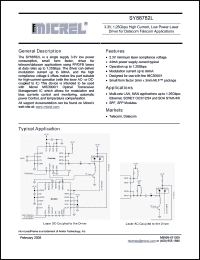 Click here to download SY88782LMGTR Datasheet