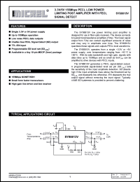 Click here to download SY88813VKC Datasheet