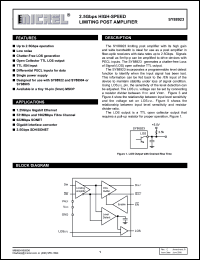 Click here to download SY88923KCTR Datasheet