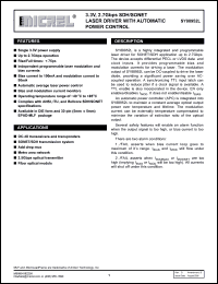 Click here to download SY88952LMG Datasheet