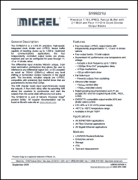 Click here to download SY89221UMG Datasheet