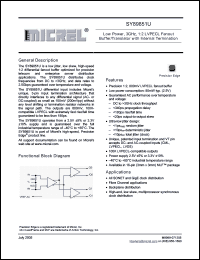Click here to download SY89851UMGTR Datasheet
