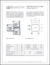 Click here to download RFB915B Datasheet