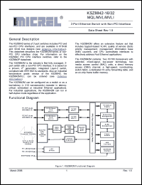 Click here to download KSZ8842-32MVL Datasheet