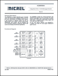 Click here to download KS8995MAI Datasheet