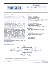 Click here to download SY88289ALMG Datasheet